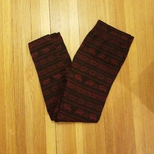 Reindeer/Snowflake Leggings